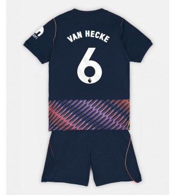Tottenham Hotspur Jan Paul van Hecke #6 Udebanetrøje Børn 2026-27 Kortærmet (+ Korte bukser)